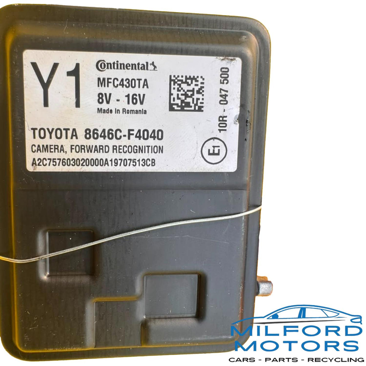 2019 Toyota C-HR USED Windshield Lane Departure Camera 8646CF4040 OEM