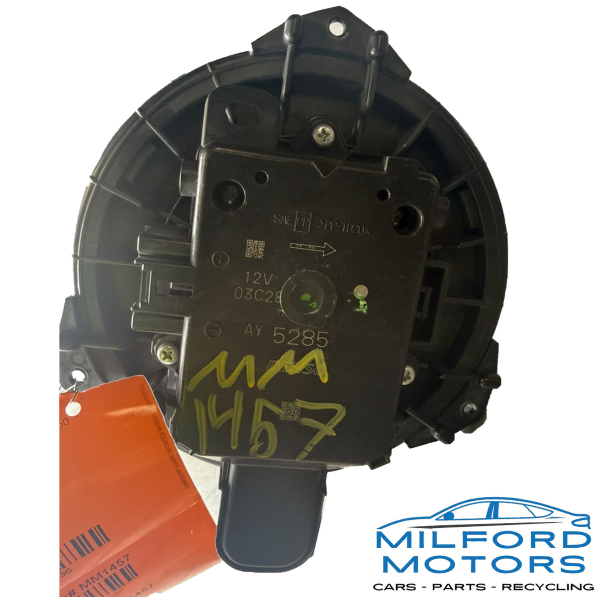 Used OEM Front Blower Motor – 2016-2024 Toyota & Lexus 99,529 Miles