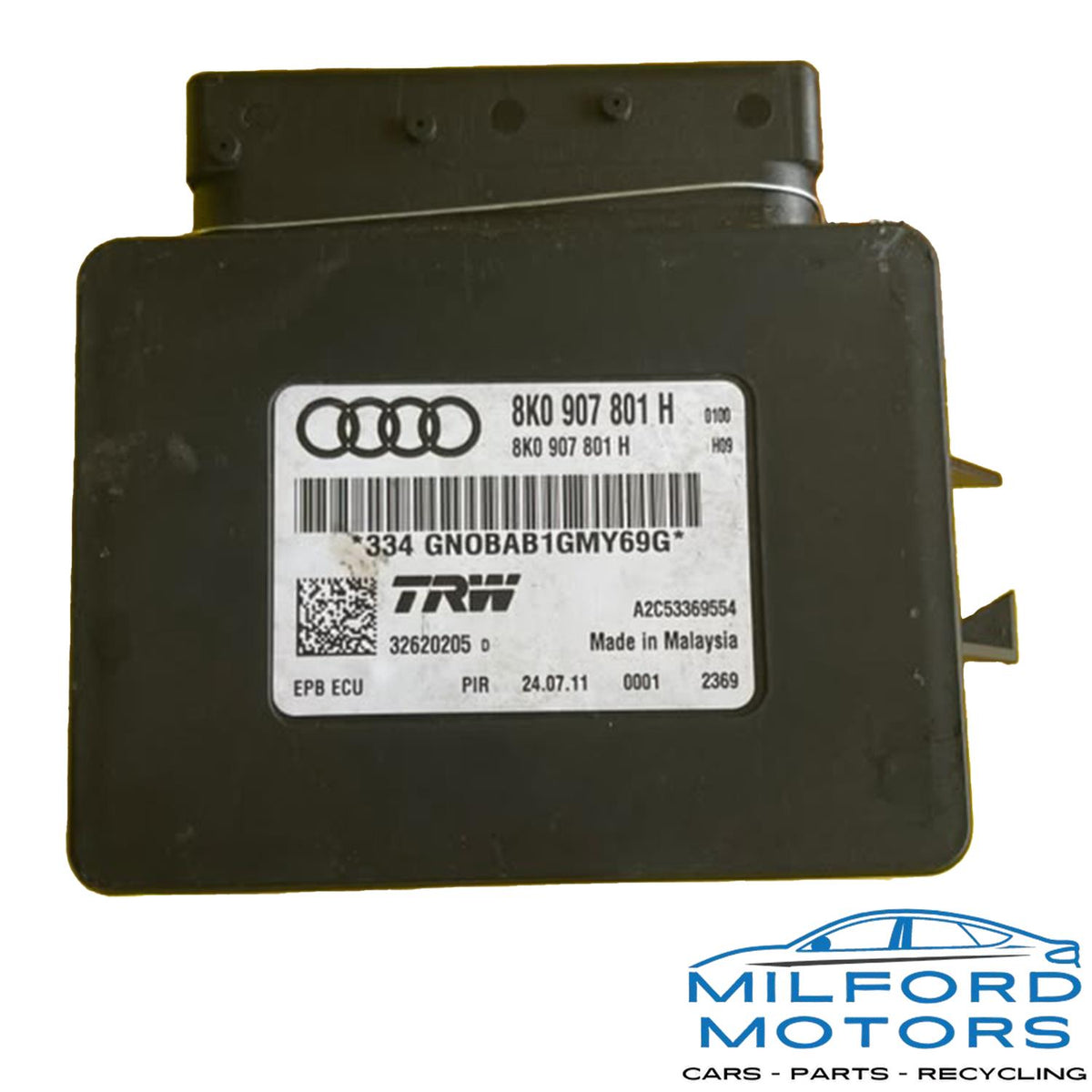 2008-2012 Audi A4 A5 S4 Q5 USED Electronic Parking Brake Module 8K0907801H OEM