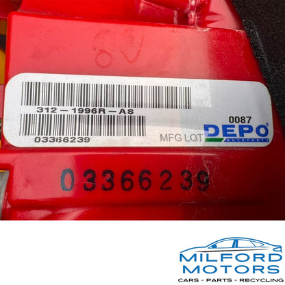 Used OEM Right Tail Lamp / Tail Light – 2009–2012 Toyota RAV4