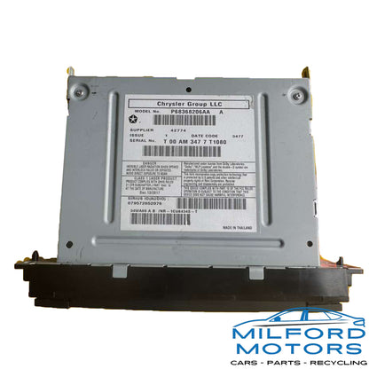 Used OEM Radio Audio Receiver w/ Navigation 6.5" Touchscreen RHB – 2012–2020 Dodge Grand Caravan Chrysler Town & Country – 68485778AA