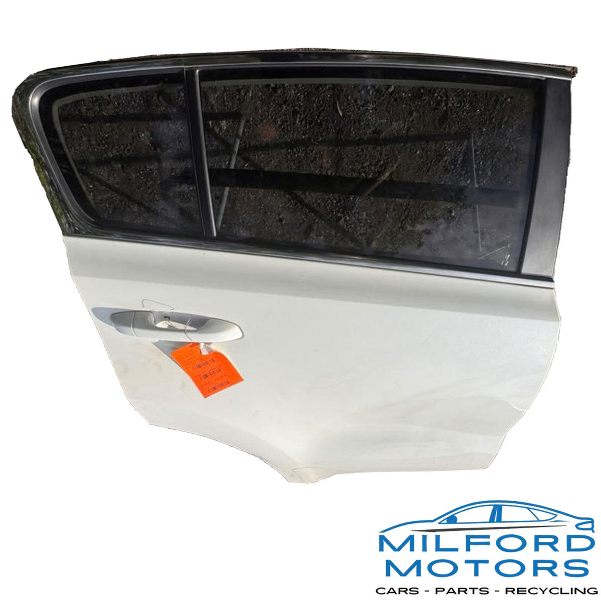 Used Passenger Rear Door Panel Assembly Tinted White Fits 17-2022 Kia Sportage S 55,400 Miles