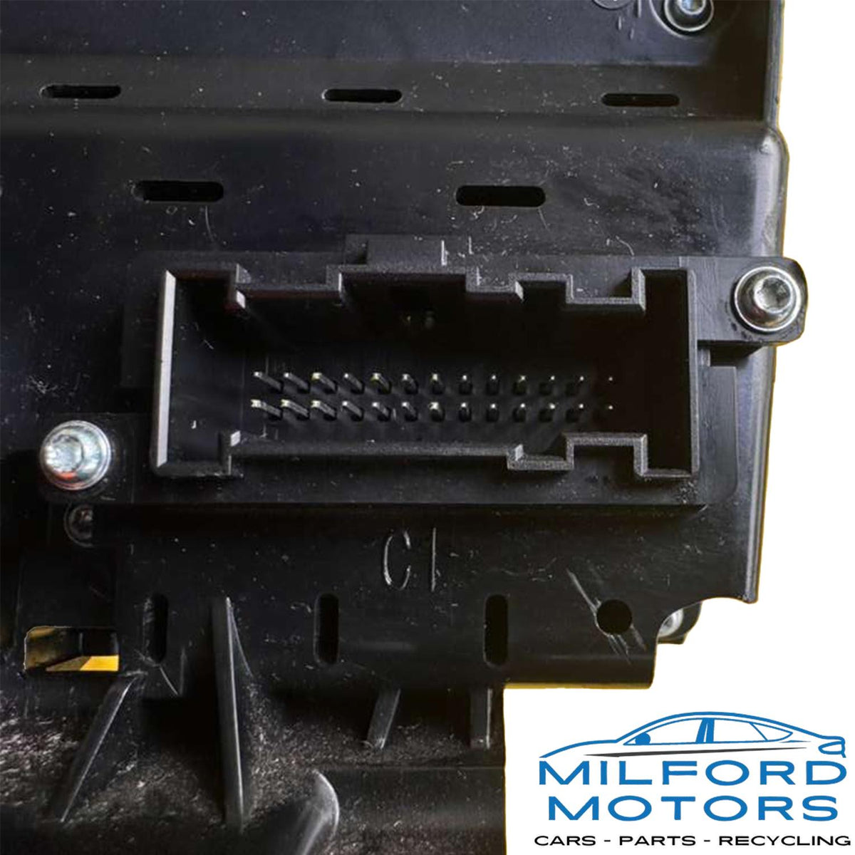 Used OEM Radio Audio & Temperature Control Panel – 2015–2018 Ford Edge – FT4T18E245