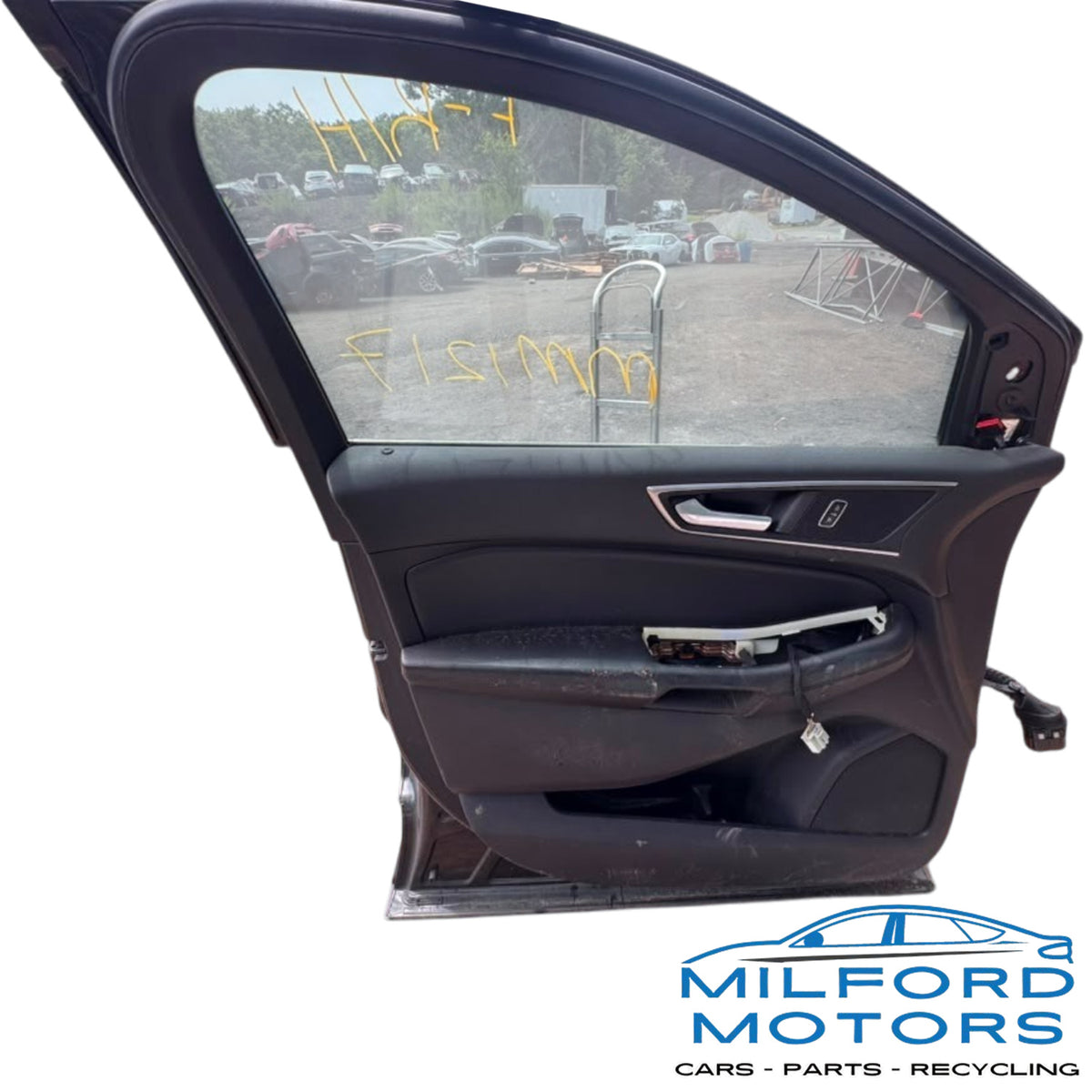 2015–2024 Ford Edge Front Left Driver Door Assembly — 120-05788BL | 124,055 Miles