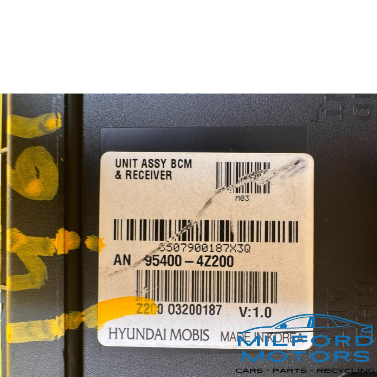 2015–2016 Hyundai Santa Fe Body Control Module (BCM) – 63,561 Miles