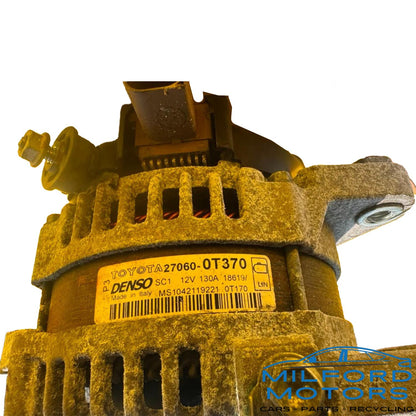 2018-2022 Toyota C-HR 130 Amp Alternator 27060-37250 / 27060-0T370 OEM 66K