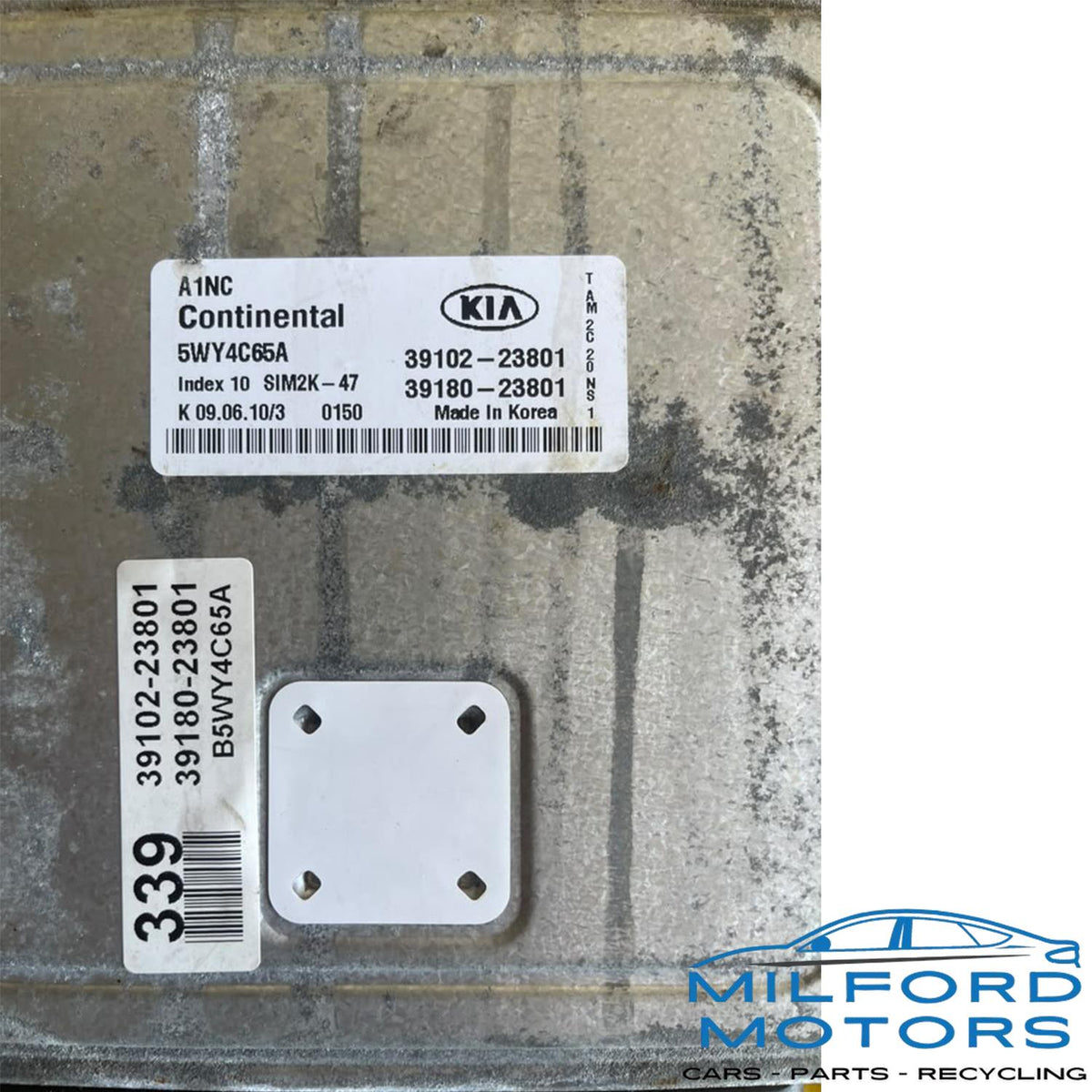 Used OEM ECM Engine Computer Control Module – 2011 Kia Soul 2.0L Automatic – 3918023801