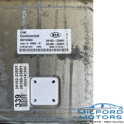 Used OEM ECM Engine Computer Control Module – 2011 Kia Soul 2.0L Automatic – 3918023801
