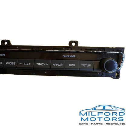 USED KIA OPTIMA 2016-2019 OEM RADIO AUDIO SWITCH CONTROL PANEL – 96540-A8180WK