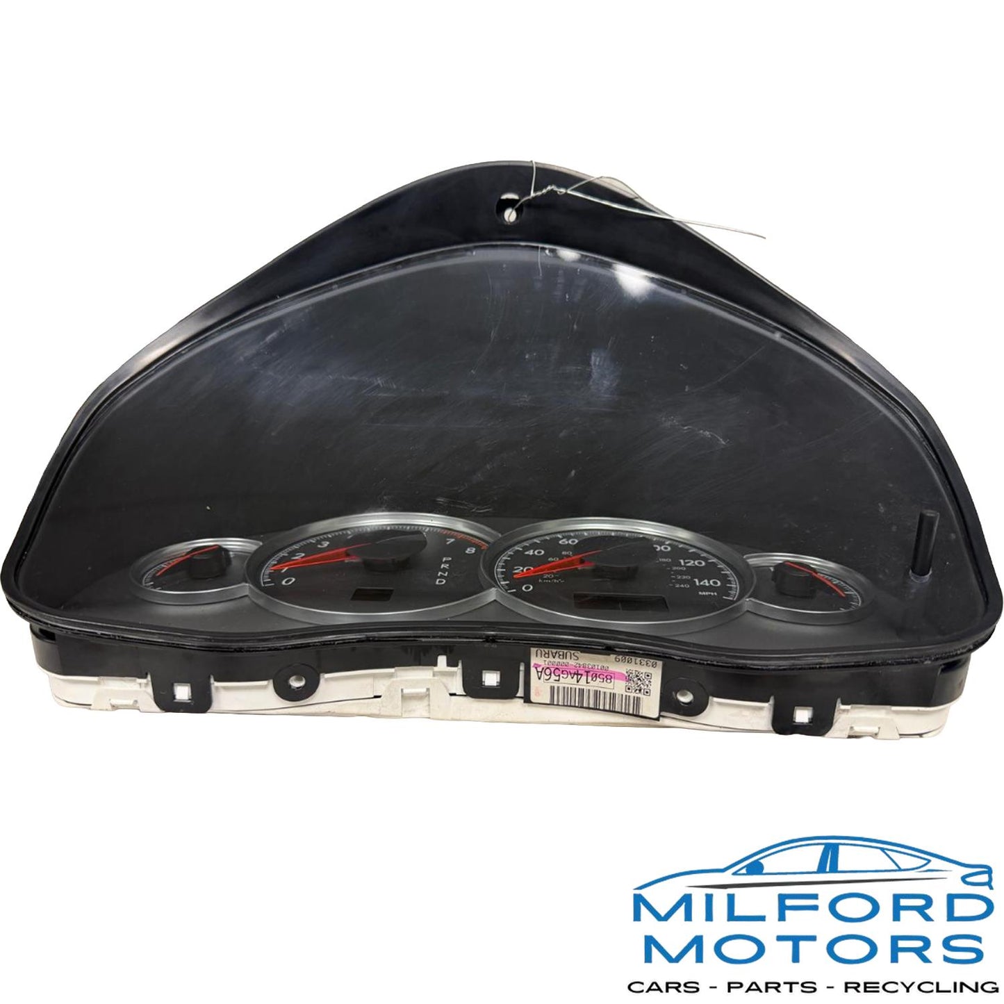 OEM Used Instrument Cluster Speedometer – 137,000 Miles – 2008 Subaru Legacy 2.5L AT MPH – Part # 85033AG13A