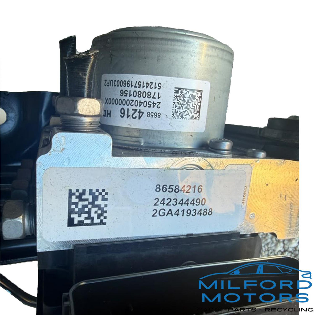 Used OEM 2024–2026 Silverado Sierra 2500HD 3500HD ABS Pump Assembly No Adaptive Cruise 17,182 Miles