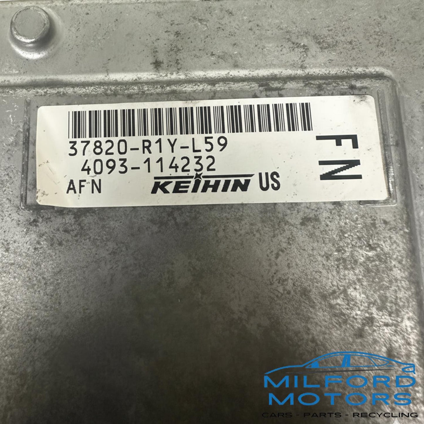 2012-2013 Honda Civic 1.8L AT California ECM ECU Engine Computer OEM 37820-R1Y-L59 Unknown Miles