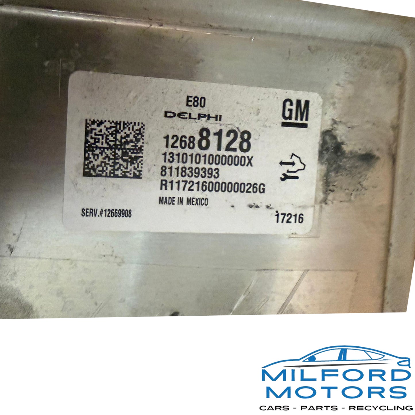 OEM GM Engine Control Module ECM ECU 12700116 12669908 12687467 Tested 96K Miles
