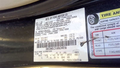 Used Hybrid CVT Transmission 2.5L 170,000 Miles – Ford Fusion / Mercury Milan 2010 Hybrid PowerSplit ECVT