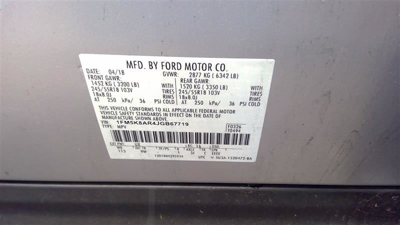 Used 2014-2019 Ford 6F55 Automatic Transmission – AWD – 97,082 Miles