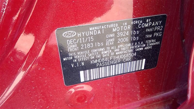 Used 2017-2019 Hyundai Elantra 2.0L Automatic Transmission – OEM Korea Built – 98,980 Miles