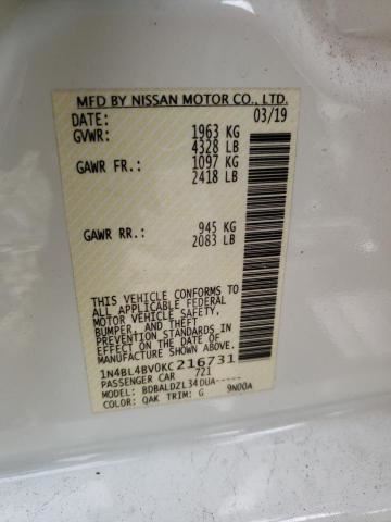 Used 2019-2025 Nissan Altima 2.5L Engine – (60,489 Miles)