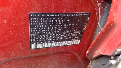 Used 2021-2024 Volkswagen Tiguan 8-Speed Automatic Transmission – 30,402 Miles