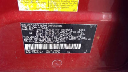 Used 2006-2012 Toyota RAV4 V6 U151F 5-Speed Automatic AWD/4x4 Transmission – 137,000 Miles