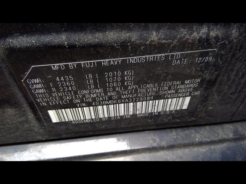 Used 2010 Subaru Legacy CVT Transmission – 174,171 Miles (TR690)