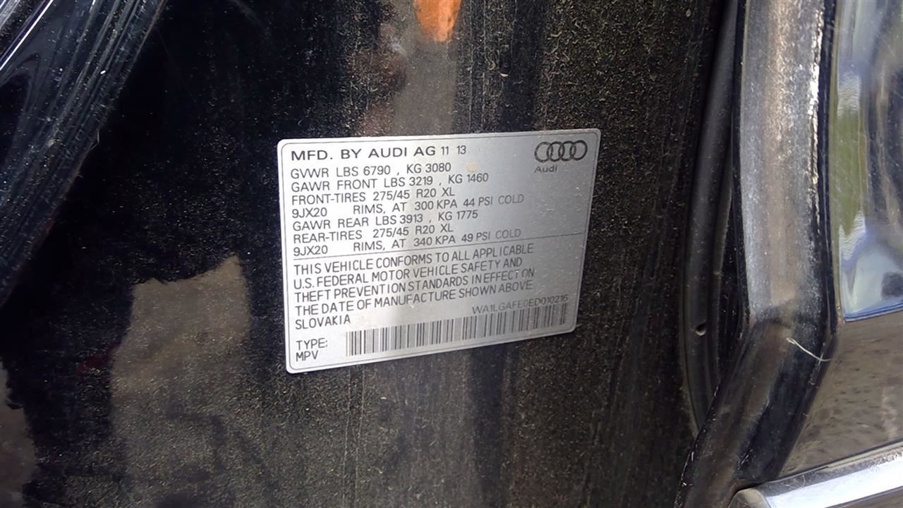 Used 8-Speed Tiptronic Automatic Transmission 130,678 Miles – 2011-2015 Audi Q7 Volkswagen Touareg 3.0L