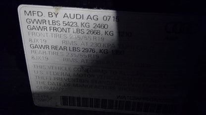 Used 2015-2017 Audi Q5 2.0L 8-Speed Automatic Transmission – 109,756 Miles