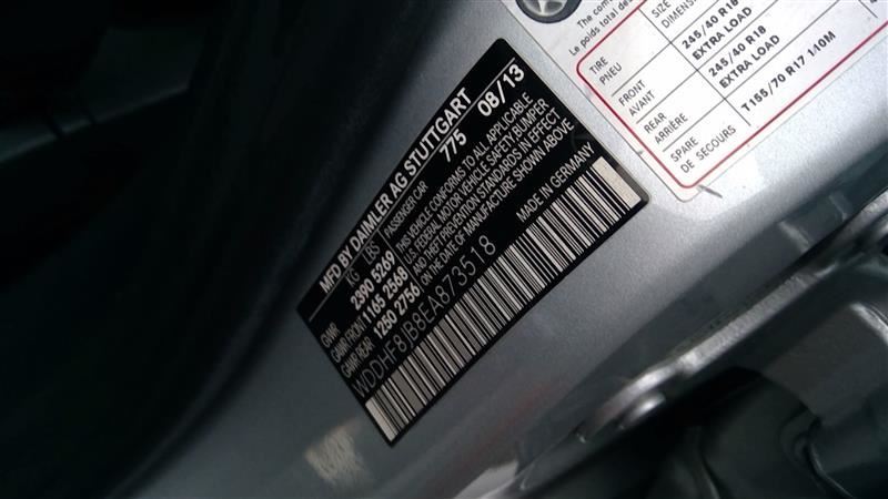 Used 7-Speed Automatic Transmission 108,685 Miles – 2014-2016 Mercedes E-Class E350/E300 AWD