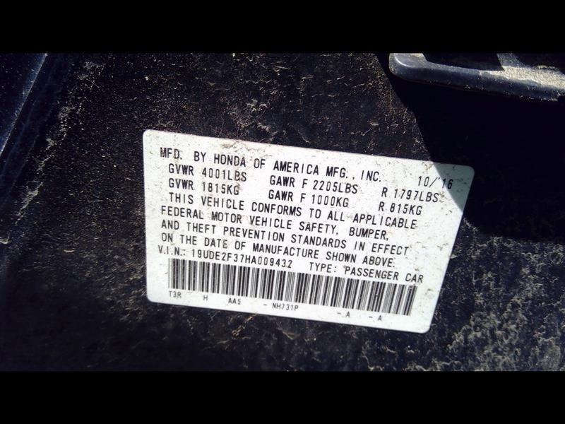 Used 2016-2022 Acura ILX 8-Speed Automatic Transmission (M4JA) – 52,138 Miles