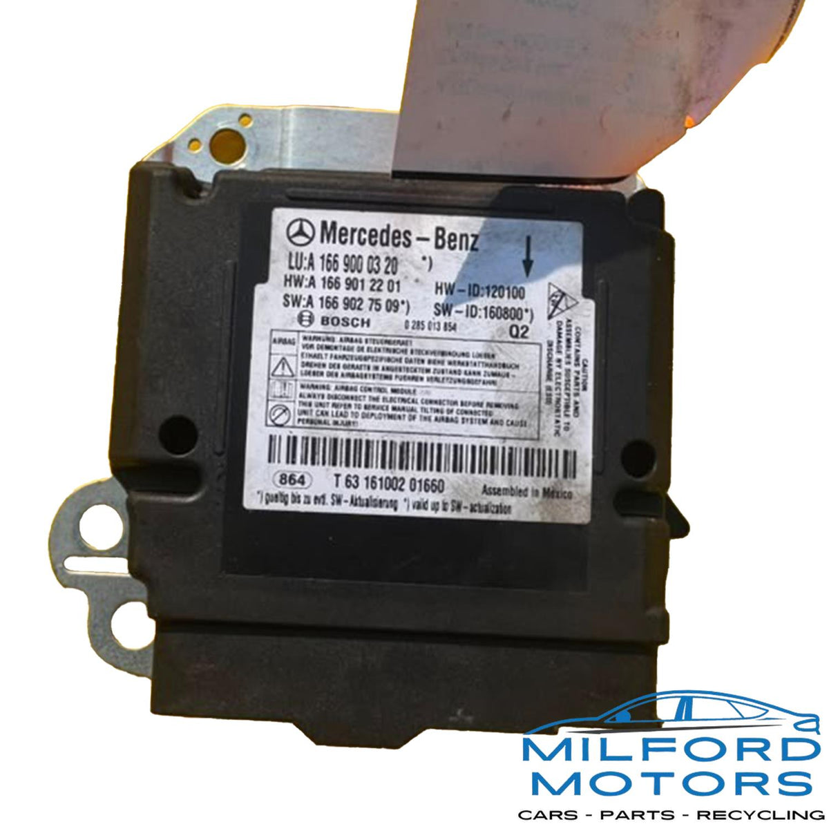 2017-2019 Mercedes GLE-Class GLS-Calss USED Air Bag Control Module OEM 1669000320