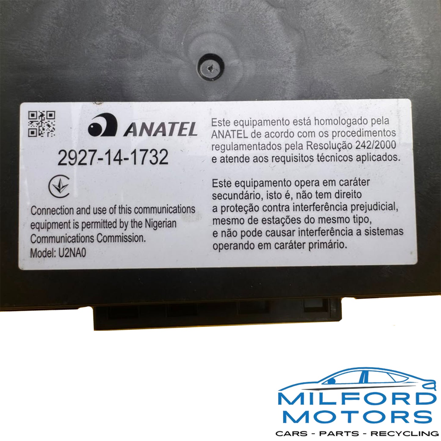 Used OEM Keyless Entry Control Module – Theft-Locking Module – GM Vehicles (2018–2025)