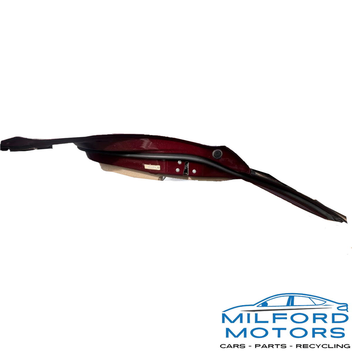 Used 2013-2017 Honda Accord Sedan OEM Left Front Driver Door Assembly Red R548P - 90,102 Miles