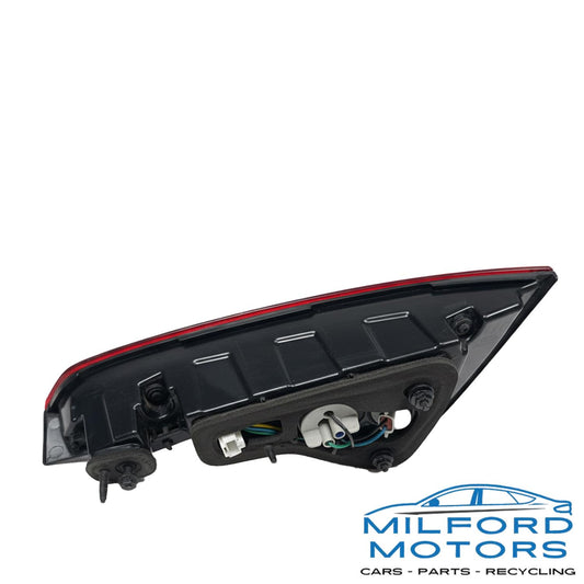 Used OEM Left Lid Mounted Tail Light Assembly - 2015-2017 Hyundai Sonata - Incandescent Bulb - 92403-C2000 - 60,832 Miles
