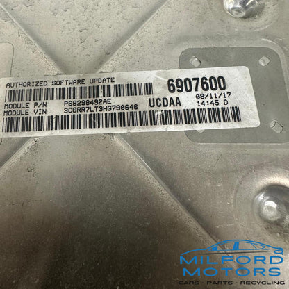 OEM 2016-2018 Dodge Ram 1500 Powertrain Control Module (PCM / ECM) – 5.7L V8 – P/N 68243303AB – 82,000 Miles