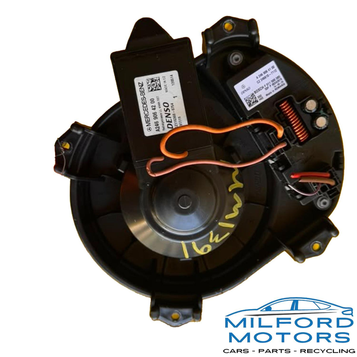 Used OEM 2013-2015 Mercedes-Benz Front Blower motor 82K Miles