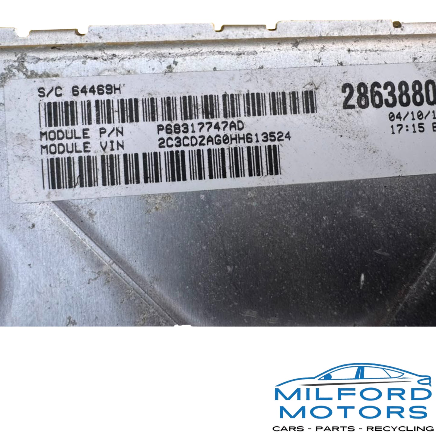 Used OEM Engine Control Module (ECM/PCM) – 3.6L V6 – Chrysler 300 / Dodge Challenger / Charger (2016–2017)
