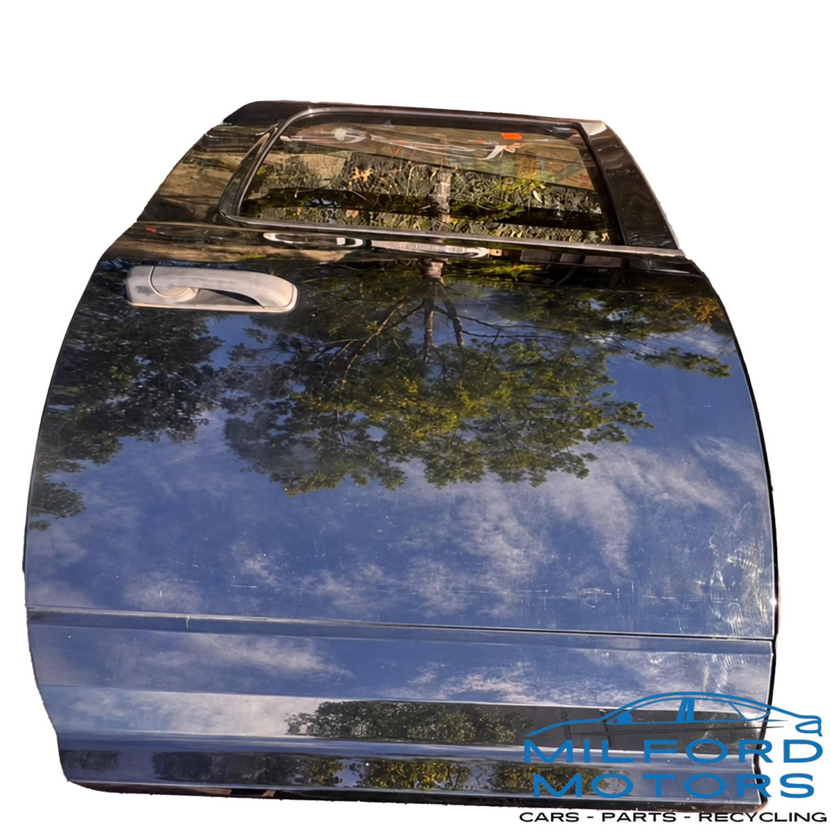 Used Right Rear Electric Door Panel Black PX8 Fits 2009-2024 Ram 1500 2500 3500 70,227 Miles