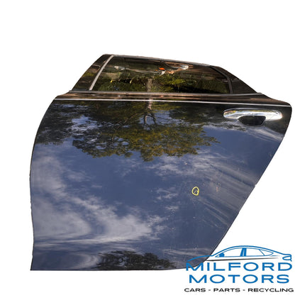 Used Left Rear Door Panel Assembly Tinted Black (EB) Fits 16-2020 Kia Optima EX 107,325 Miles