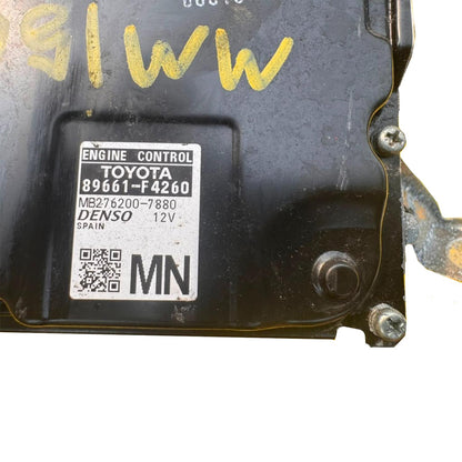 2019 Toyota C-HR USED CVT Engine Control Module ECM ECU 89661F4260 OEM