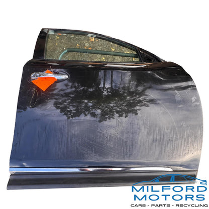 Used 2016–2020 Nissan Pathfinder V6 Passenger Front Door Panel Assembly – Black (BLK) G41 95,021 Miles