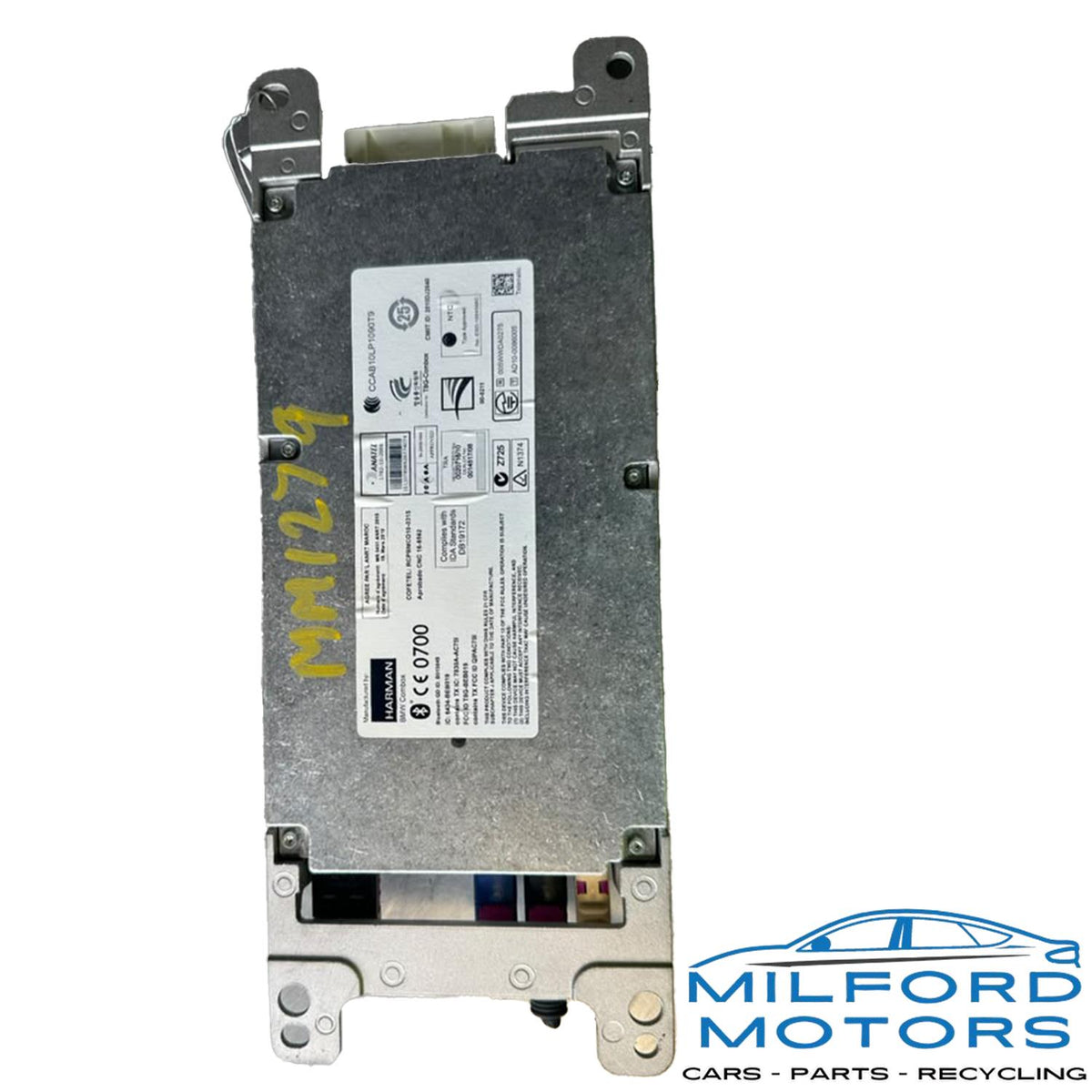 Used OEM Chassis Telematic Control Unit – 2011-2016 BMW 320i 328i 335i 750i X3 84109257153 – 109,875 Miles