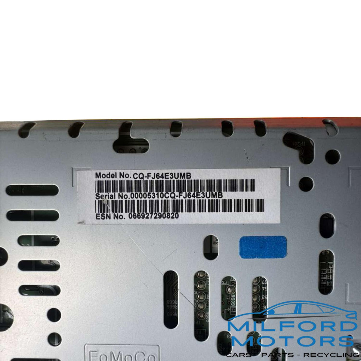 Used OEM AM/FM CD MP3 Radio Audio Receiver – 2015–2018 Ford Edge – FT4T-19C107-KA