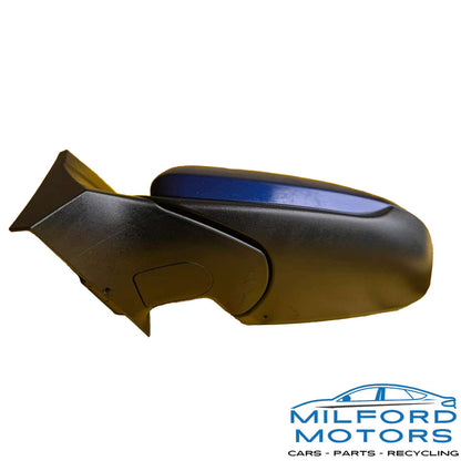 2018-2022 Hyundai Accent USED Left Driver Power Side Mirror Blue B2R 87610J0030 OEM