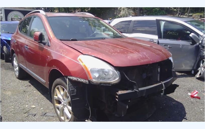 Used 2011–2012 Nissan Rogue 18x7 Alloy Wheel — 5-Spoke Y-Spoke SV — Bright Silver — 5 Lug — OEM D0C003UE1A