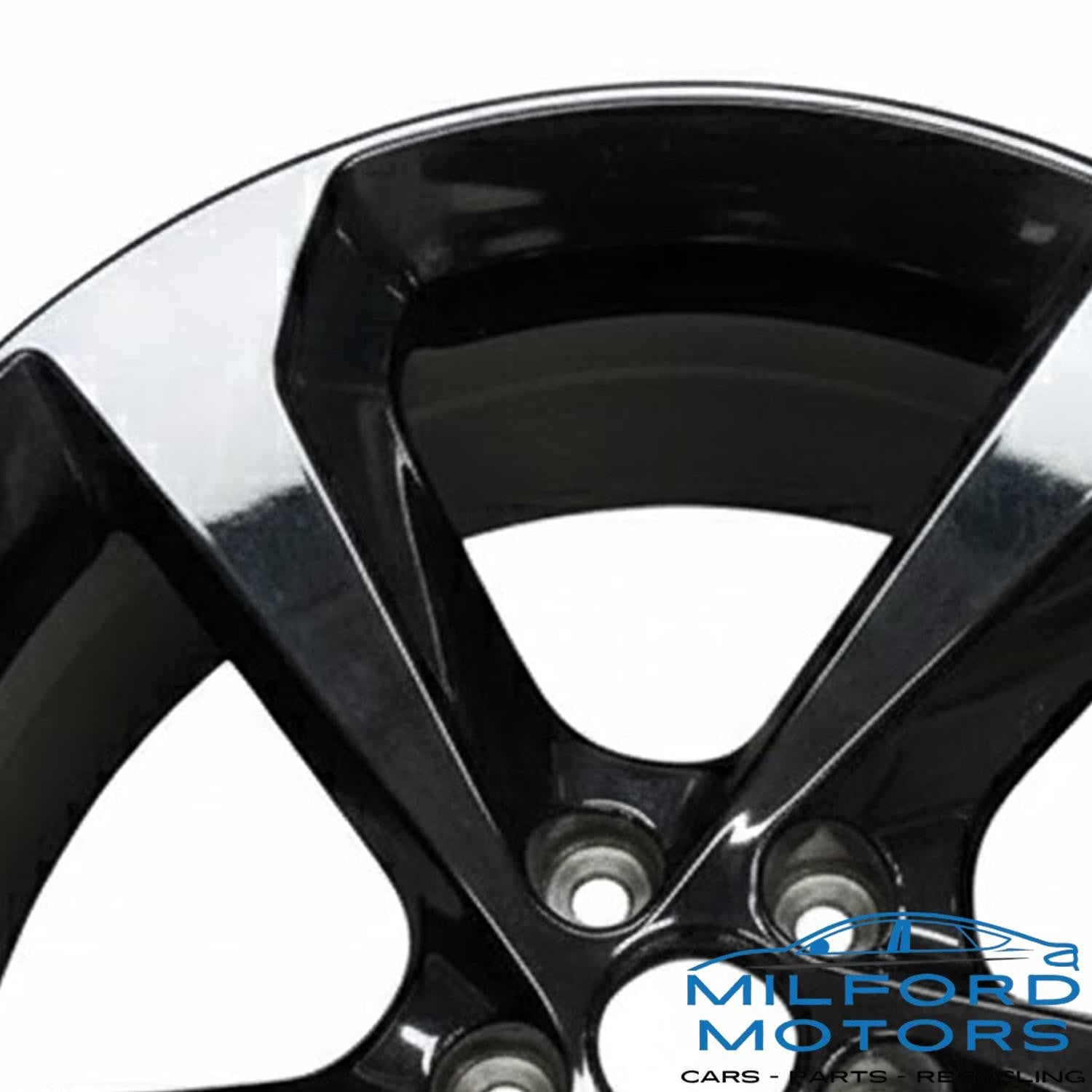 19X8-1/2 Alloy w/5 Spoke Black Rim Fits 2017 Jaguar F-PACE S 3.0L