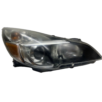 Driver Chrome Inner Accent LED Headlight Assembly Fits 2013-2014 Legacy 2.5L