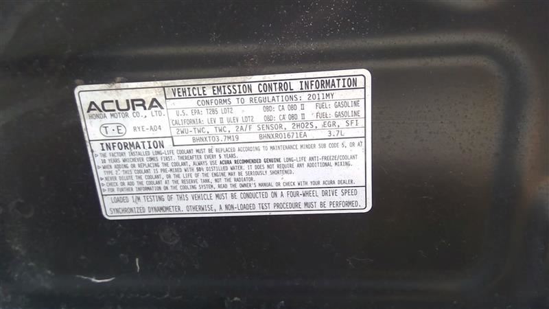 Driver Side HID Headlight Assembly Fits 2010-2013 Acura MDX SH-AWD 3.7L