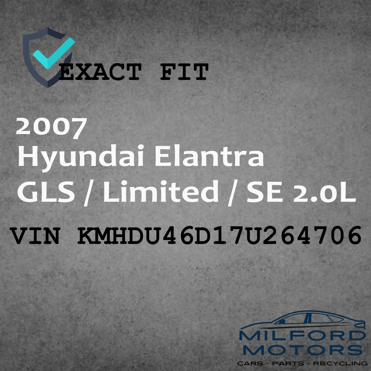 assenger LED Headlamp Assembly Fits 2007-2010 Hyundai Elantra 2.0L