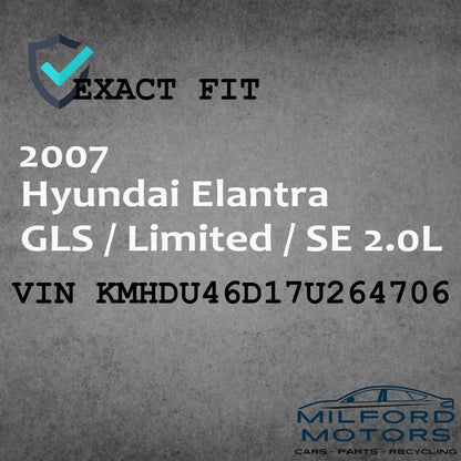 assenger LED Headlamp Assembly Fits 2007-2010 Hyundai Elantra 2.0L