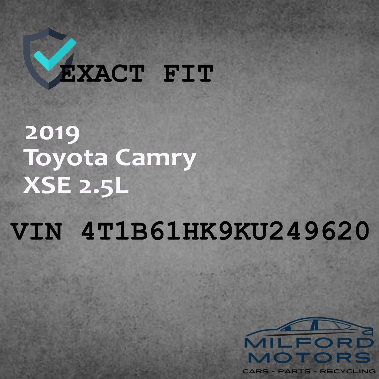 Driver Side LED Headlight Assembly Fits 2018-2024 Toyota Camry 2.5L