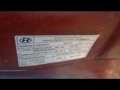 Passenger Side Halogen Headlight Assembly Fits 2011-2014 Sonata GLS 2.4L